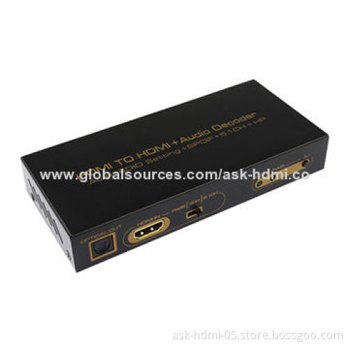 HDMI 5.1 and 7.1CH Digital Audio Decoder to AnalogNew